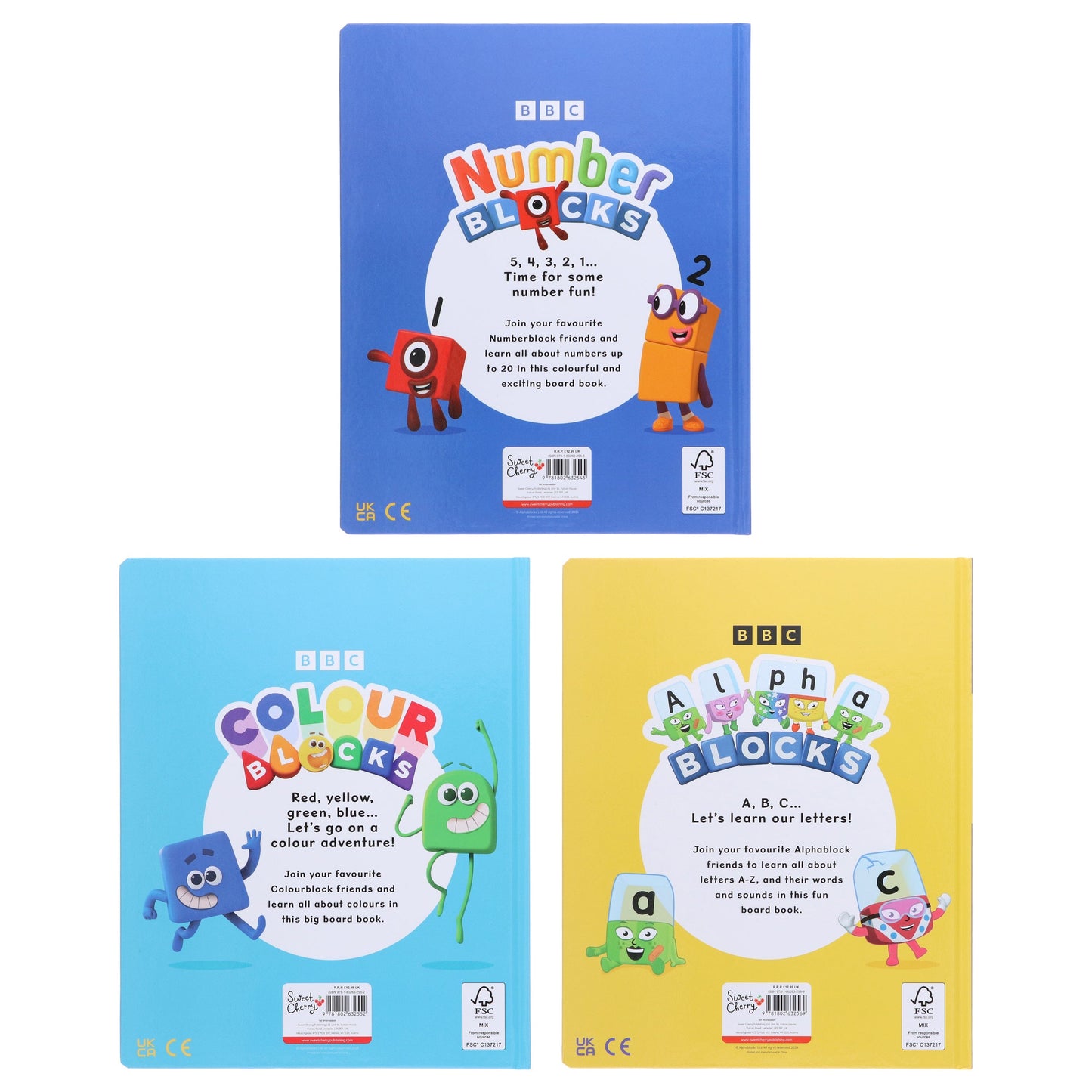 Explorer Collection (Numberblocks, Alphablocks & Colourblocks) 3 Books Collection Set - Ages 0-5 - Board Book