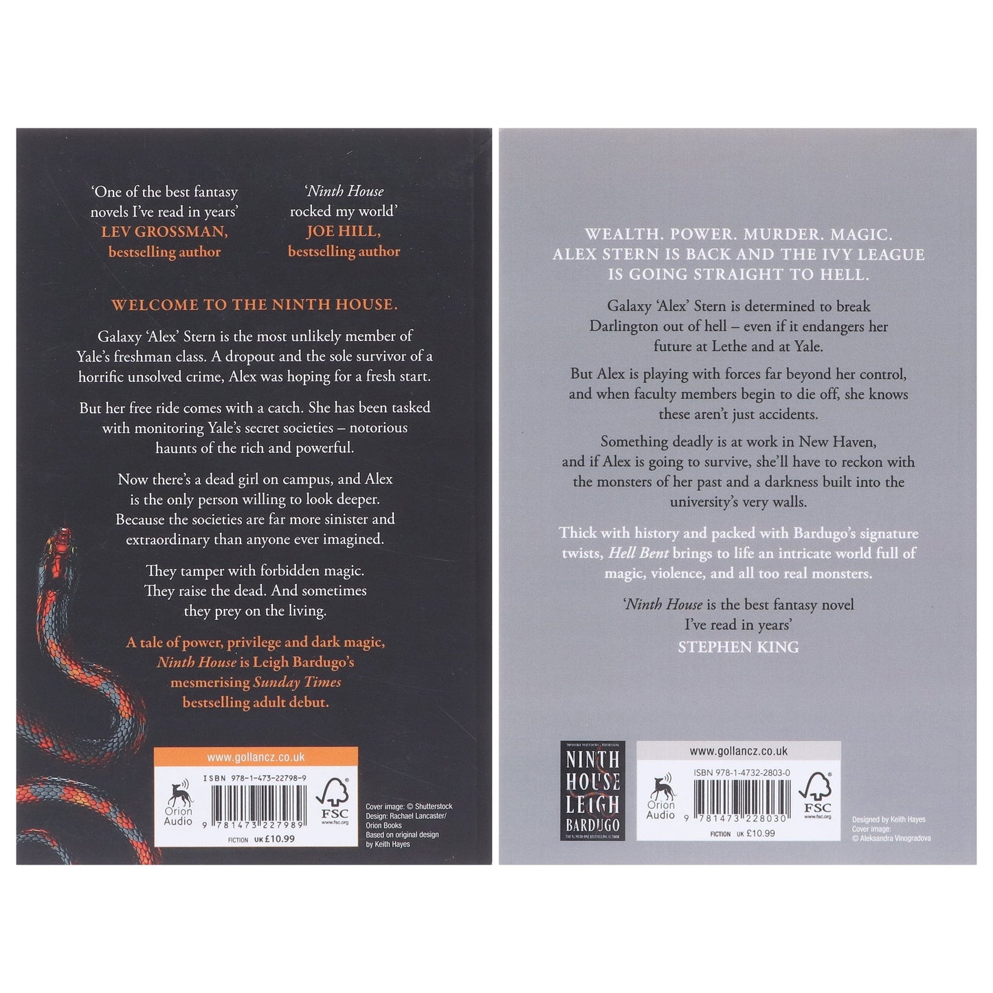 Alex Stern Series by Leigh Bardugo 2 Books Collection Set - Fiction - Paperback