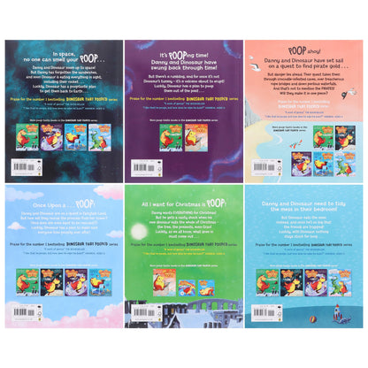 The Dinosaurs That Pooped Series by Tom Fletcher: 6 Books Collection Set - Ages 5-7 - Paperback 5-7 Puffin