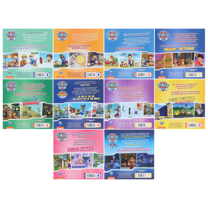 Paw Patrol Favourite Stories By Nickelodeon: 10 Picture Books Collection Set - Ages 3-7 - Paperback 5-7 HarperCollins Publishers