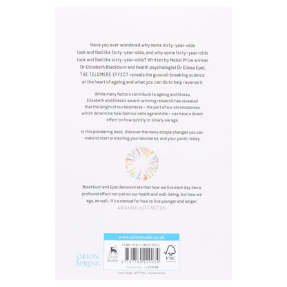 The Telomere Effect By Dr Elizabeth Blackburn & Dr Elissa Epel - Non-Fiction - Paperback Non-Fiction Orion Publishing Co
