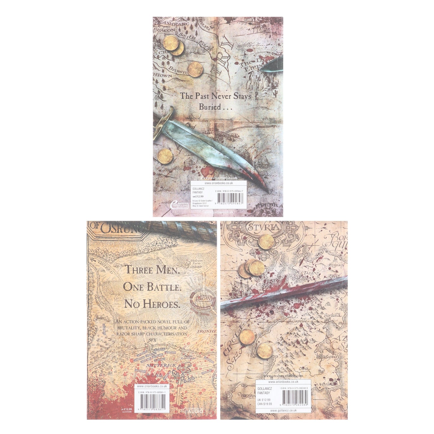 World of the First Law Series by Joe Abercrombie 3 Books Collection Set - Fiction - Paperback