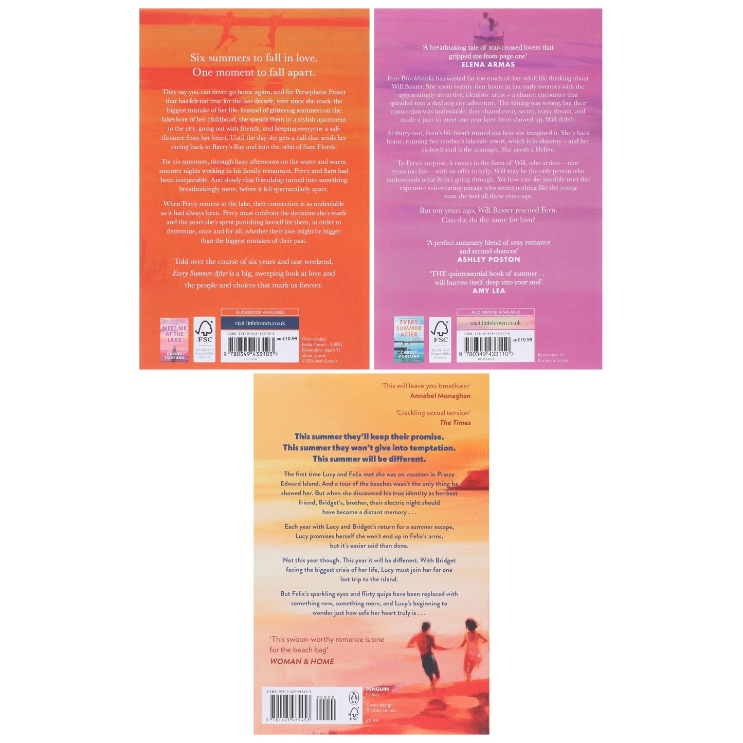 Every Year After: Carley Fortune 3 Books Collection Set - Fiction - Paperback