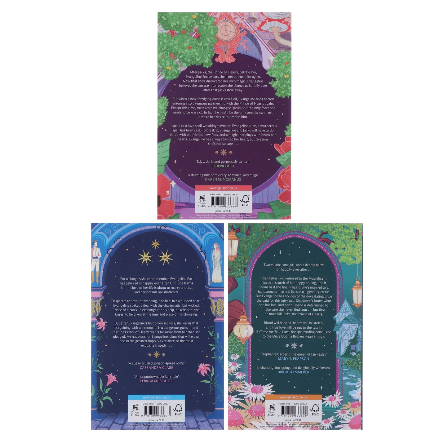 Once Upon a Broken Heart Series (Book 1-3) By Stephanie Garber 3 Books Collection Set - Ages 14+ - Paperback