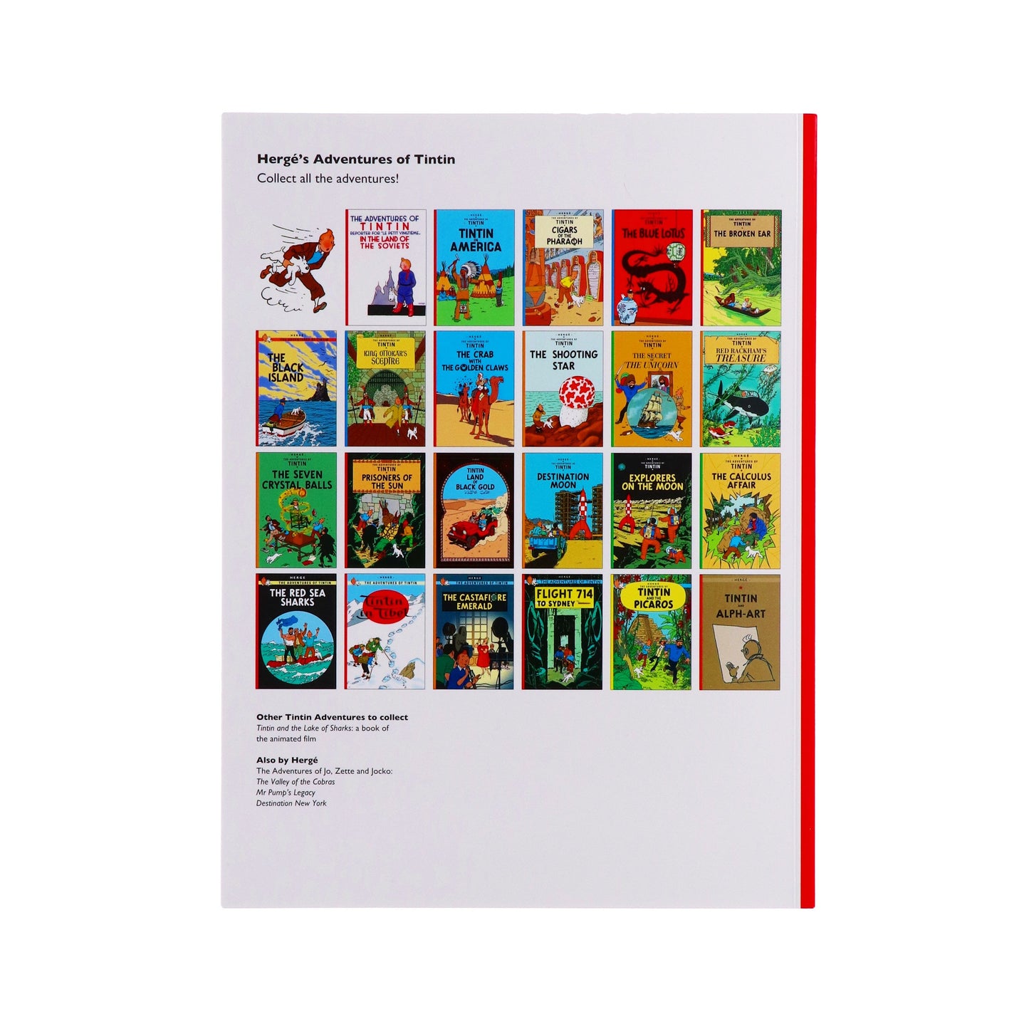 The Adventures of Tintin by Hergé: 90th Anniversary 23 Books Box Set - Ages 7+ - Paperback 7-9 Egmont Publishing