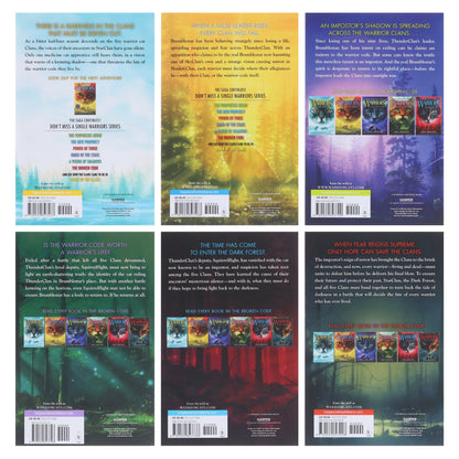 Warriors Cats: Series 7 The Broken Code By Erin Hunter 6 Books Collection Set - Ages 8-12 - Paperback 9-14 HarperCollins Publishers