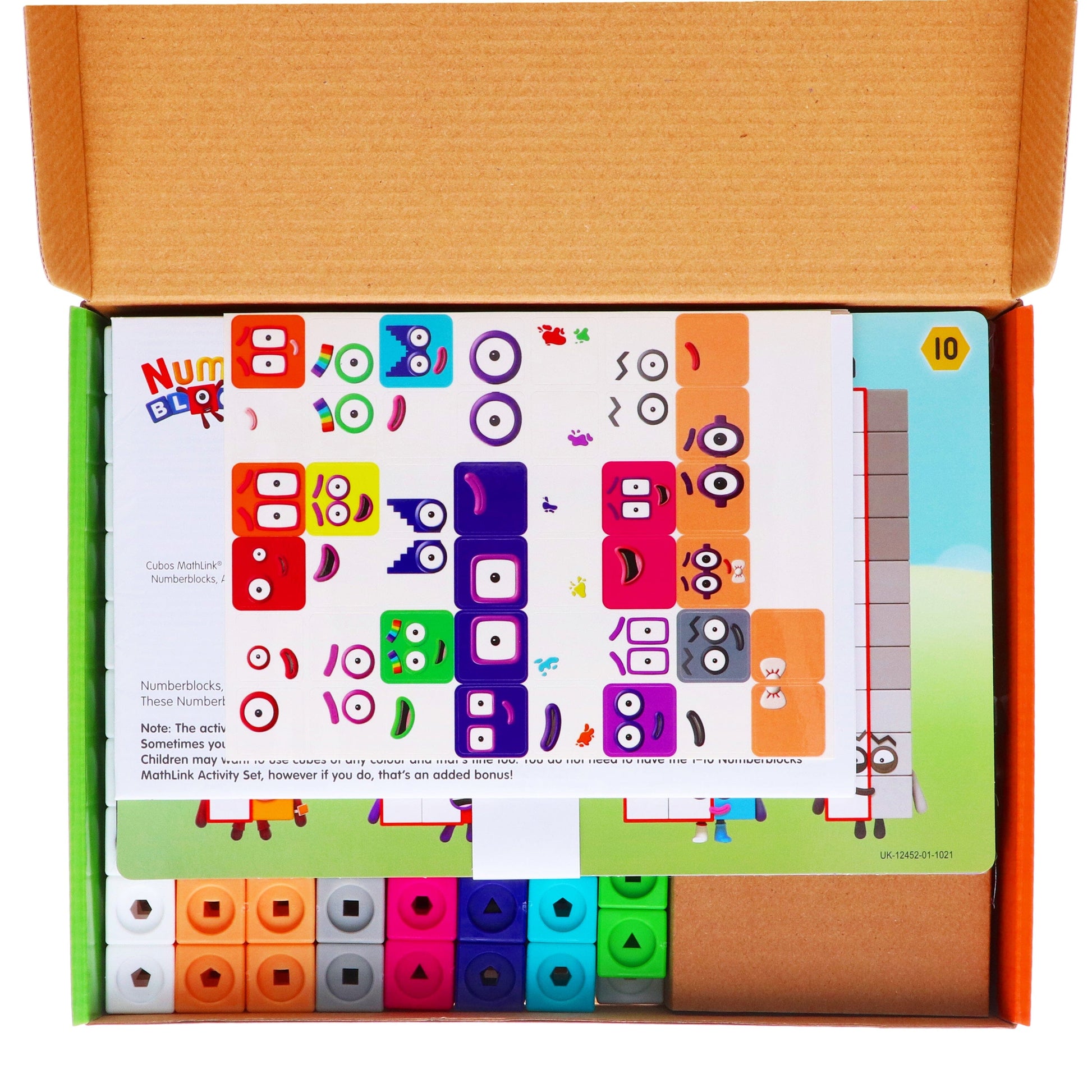 MathLink Cubes Numberblocks 11-20 Activity Set by Learning Resources - Ages 3+ 0-5 Learning Resources