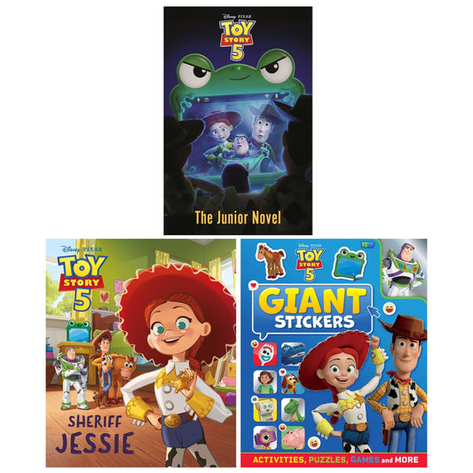 Disney Pixar Toy Story 5 Collection Illustrated 3 Books Set - Ages 3+ - Paperback