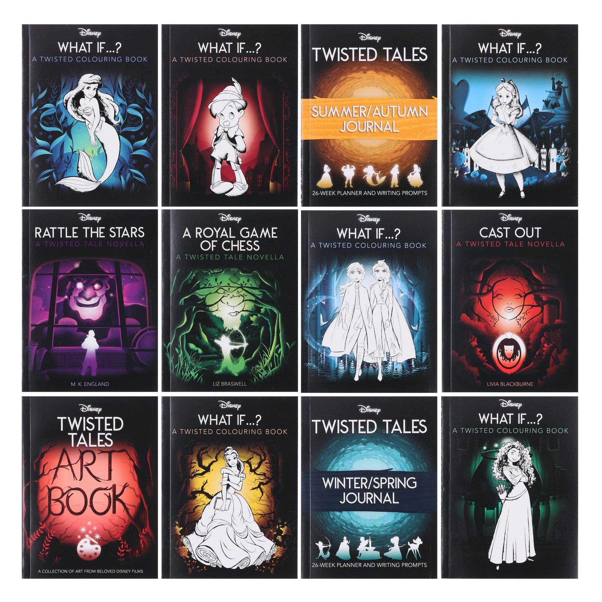 Disney: Twisted Tales Advent Calendar Box Set - Ages 12+ - Paperback Fiction Autumn Publishing