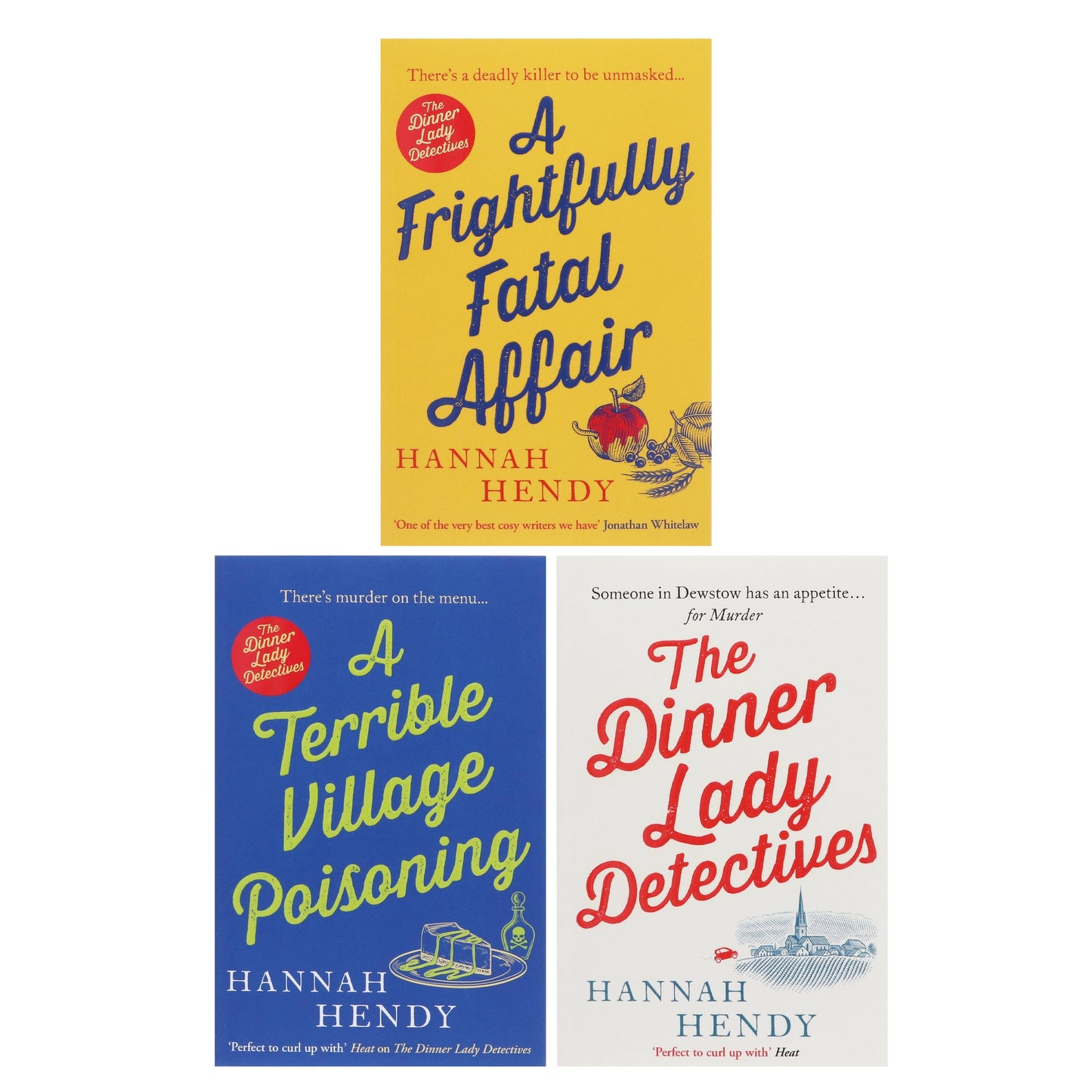 The Dinner Lady Detectives Series (Set 2) by Hannah Hendy 3 Books Collection Set - Fiction - Paperback Fiction Canelo