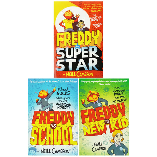 The Awesome Robot Chronicles Series by Neill Cameron: 3 Books Collection Set - Ages 7-9 - Paperback 7-9 David Fickling Books