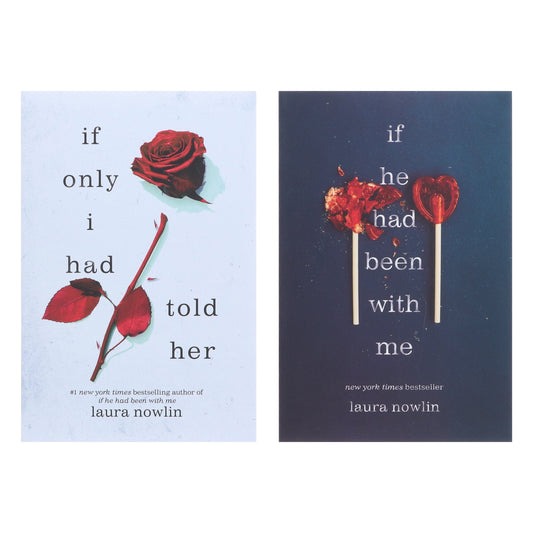 Laura Nowlin Collection 2 Books Set (If He Had Been with Me, If Only I Had Told Her)- Age 14-18 - Paperback