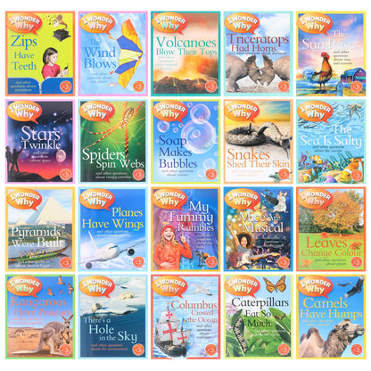 I Wonder Why: Ultimate Collection 20 Books Box Set - Ages 7+ - Paperback 7-9 Macmillan