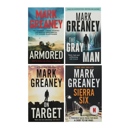 A Gray Man Series by Mark Greaney 4 Books Collection Set - Fiction - Paperback Fiction Little, Brown & Company