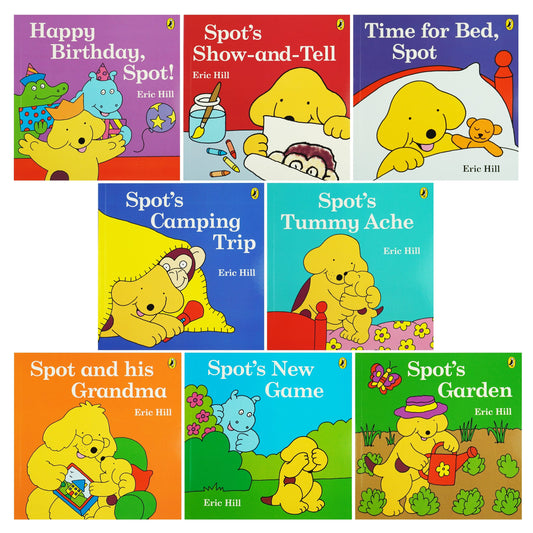 Read with Spot Collection by Eric Hill 8 Storybooks Set - Ages 2+ - Paperback 0-5 Penguin