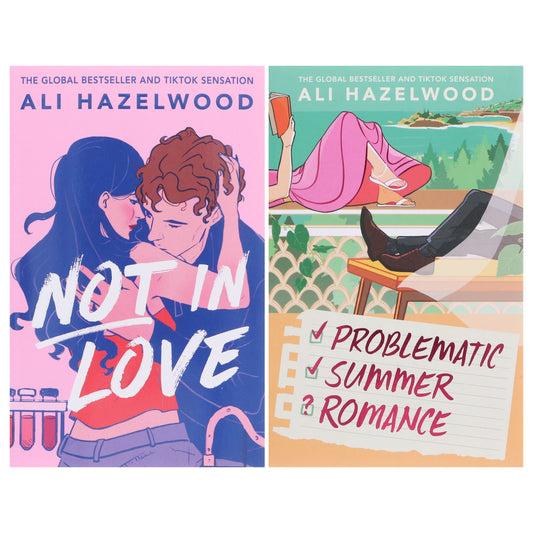 Not In Love Series (Not In Love & Problematic Summer Romance) by Ali Hazelwood 2 Books Collection Set - Fiction - Paperback