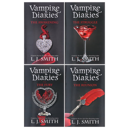 Vampire Diaries: The Awakening Collection By L J Smith: 4 Books Set - Ages 12-17 - Paperback Fiction Hodder & Stoughton