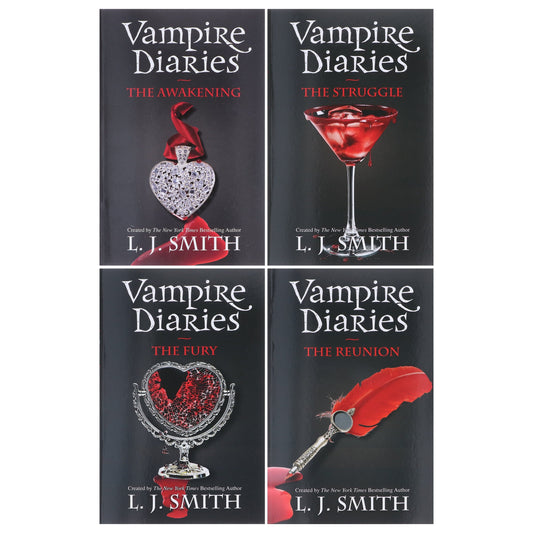 Vampire Diaries: The Awakening Collection By L J Smith: 4 Books Set - Ages 12-17 - Paperback Fiction Hodder & Stoughton