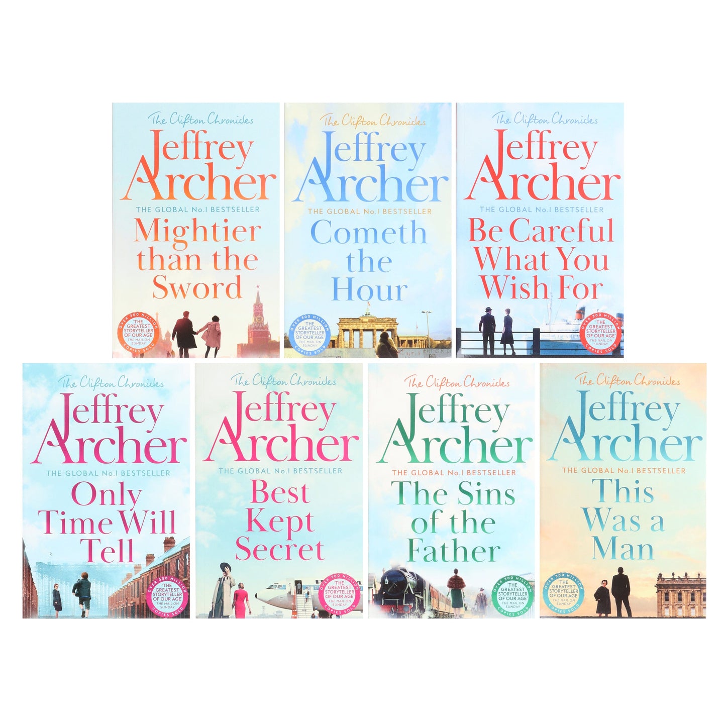 The Clifton Chronicles Series By Jeffrey Archer 7 Books Collection Set - Fiction - Paperback