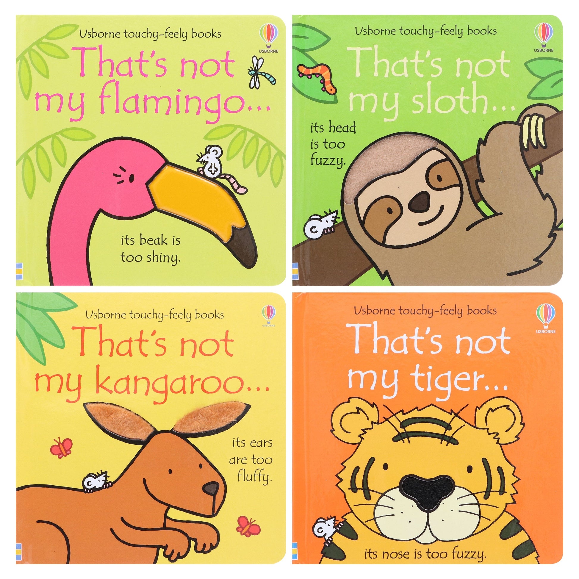 That's not my... Box Set 4 Books Collection by Fiona Watt & Rachel Wells - Ages 0-5 - Board Book 0-5 Usborne Publishing Ltd