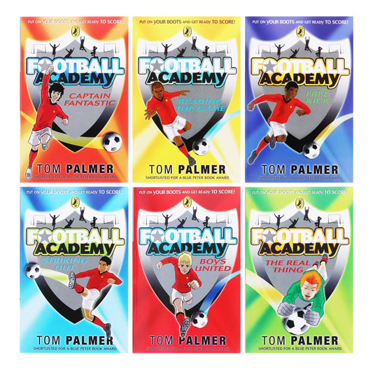 Football Academy Series By Tom Palmer 6 Books Collection - Ages 7-9 - Paperback 7-9 Penguin