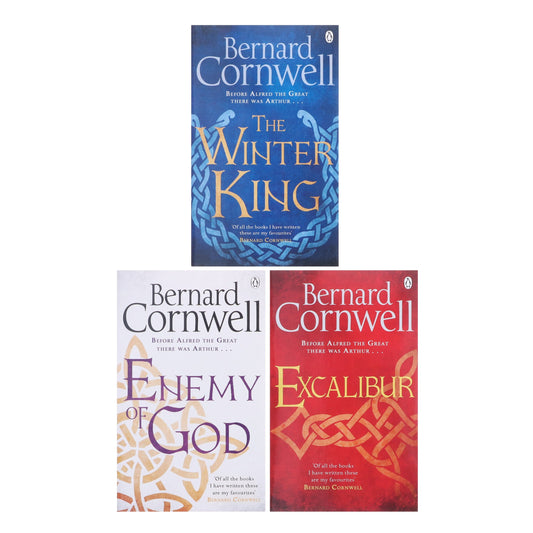 The Winter King - Warlord Chronicles by Bernard Cornwell: 3 Books Collection Set - Fiction - Paperback