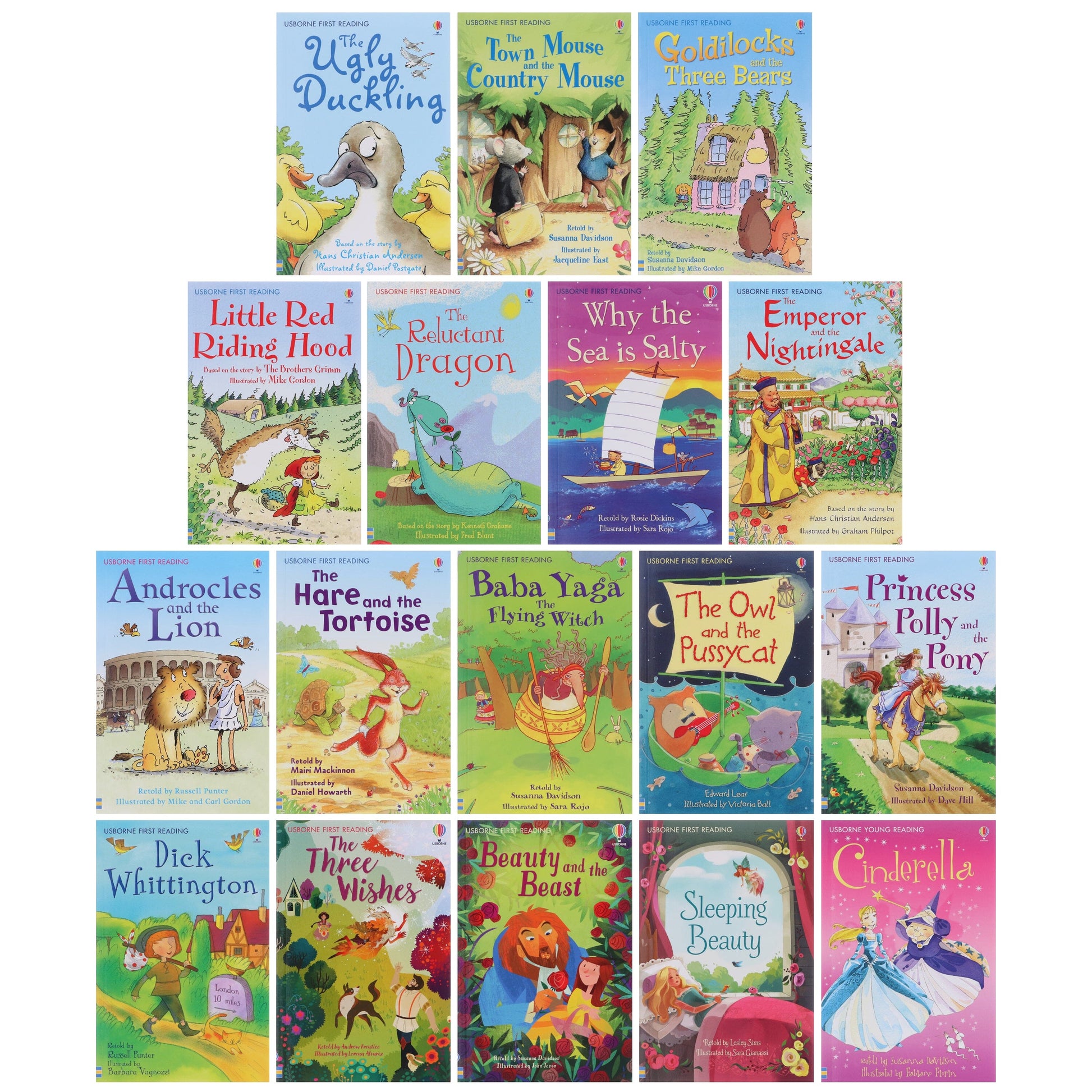 Usborne My Second Reading Library (Level 3, 4 & Series One) 50 Books Box Set - Ages 5-7 - Paperback 5-7 Usborne Publishing Ltd