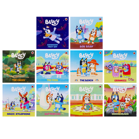 Bluey Let's Do This! 10 Picture Books Collection Box Set - Ages 3-7 - Paperback