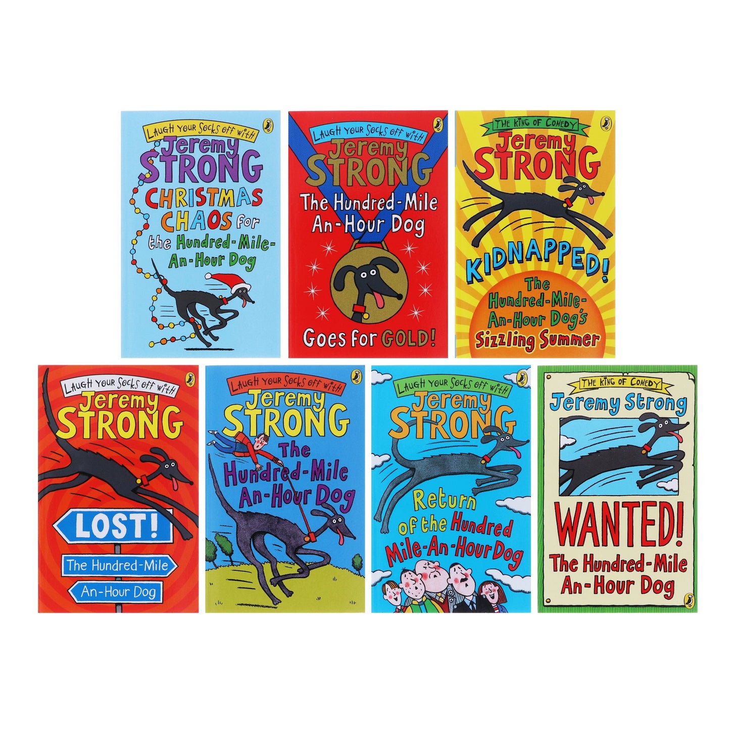 Jeremy Strong Canine 7 Books Collection Set - Ages 7-9 - Paperback 7-9 Penguin