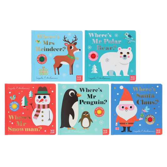 Felt Flaps and a Mirror! Series by Ingela P Arrhenius 5 Books Collection Set - Ages 1-3 - Board Book