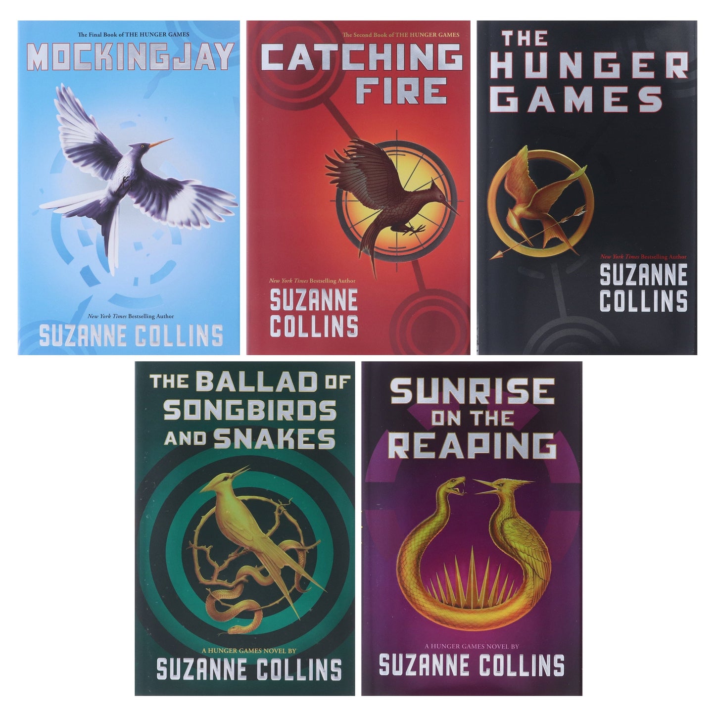 The Hunger Games Series By Suzanne Collins 5 Books Collection Set - Ages 11+ - Hardback
