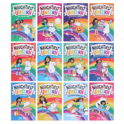 The Naughtiest Unicorn Series By Pip Bird 12 Books Collection Set - Ages 5-8 - Paperback 5-7 Egmont Publishing