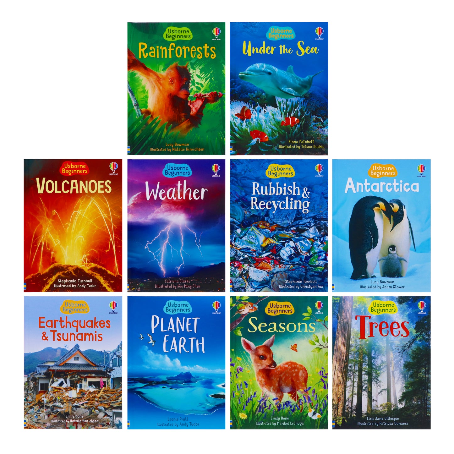 Usborne Beginners Our World Series 10 Books Collection Box Set - Ages 4+ - Hardback