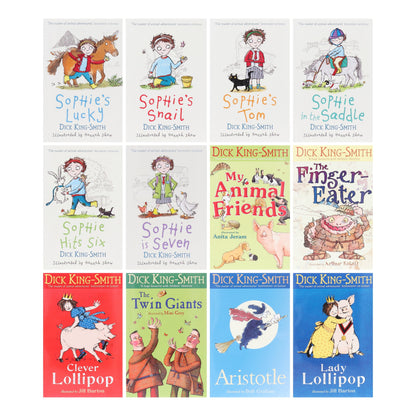 Sophie and Friends Series Books 1-12 Collection Set By Dick King-Smith - Ages 4+ - Paperback 5-7 Walker Books Ltd