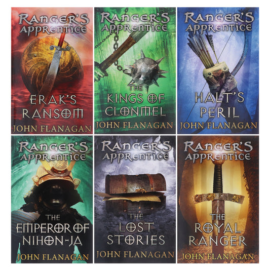 Rangers Apprentice Series 2 (Book 7-12) By John Flanagan 6 Books Collection Set - Ages 9-12 - Paperback