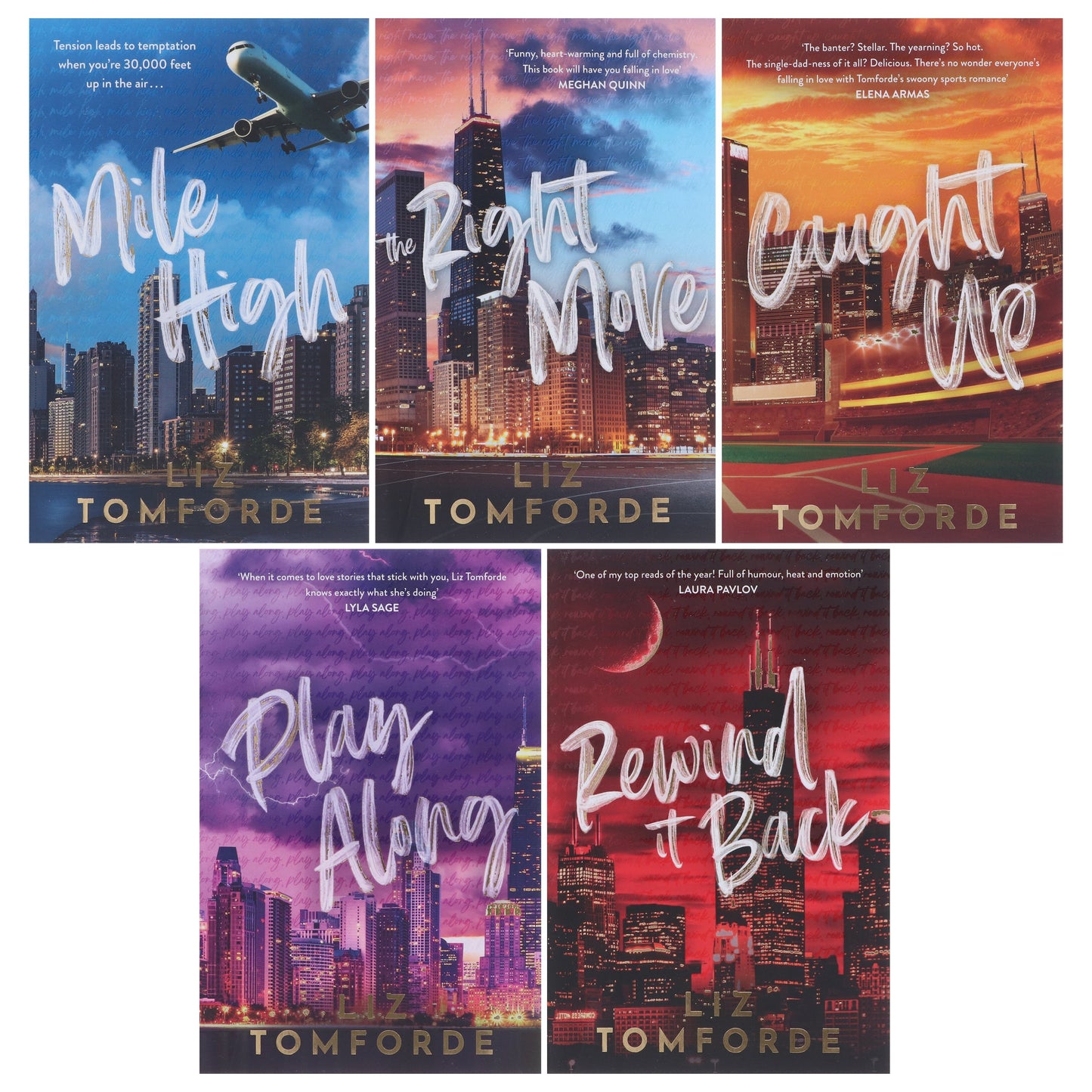 Windy City Series By Liz Tomforde: 5 Books Collection Set - Fiction - Paperback