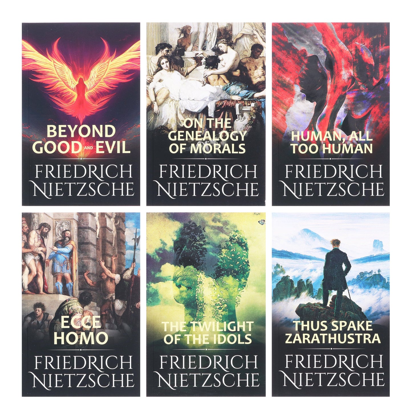 The Complete Works of Friedrich Nietzsche 6 Books Box Collection Set - Non Fiction - Paperback