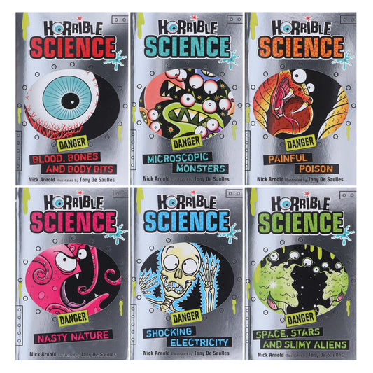 Horrible Science by Nick Arnold: 6 Books Collection Set - Ages 7-12 - Paperback