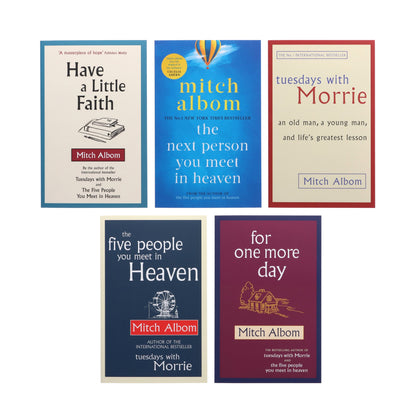 The Mitch Albom 5 Books Collection Box Set - Non Fiction - Paperback Non-Fiction Hachette