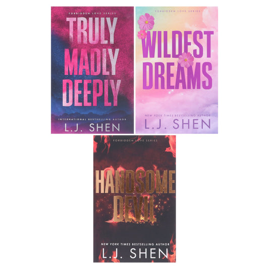 Forbidden Love Series by L.J. Shen 3 Books Collection Set - Fiction - Paperback