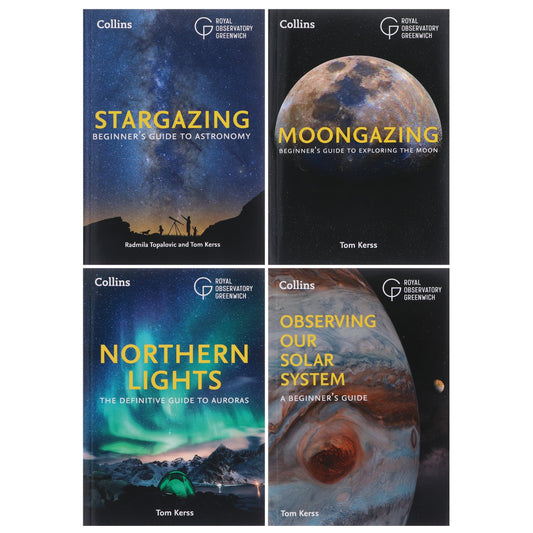 Astronomy: A Beginner's Guides By Tom Kerss 4 Books Collection Box Set - Non Fiction - Paperback Non-Fiction HarperCollins Publishers