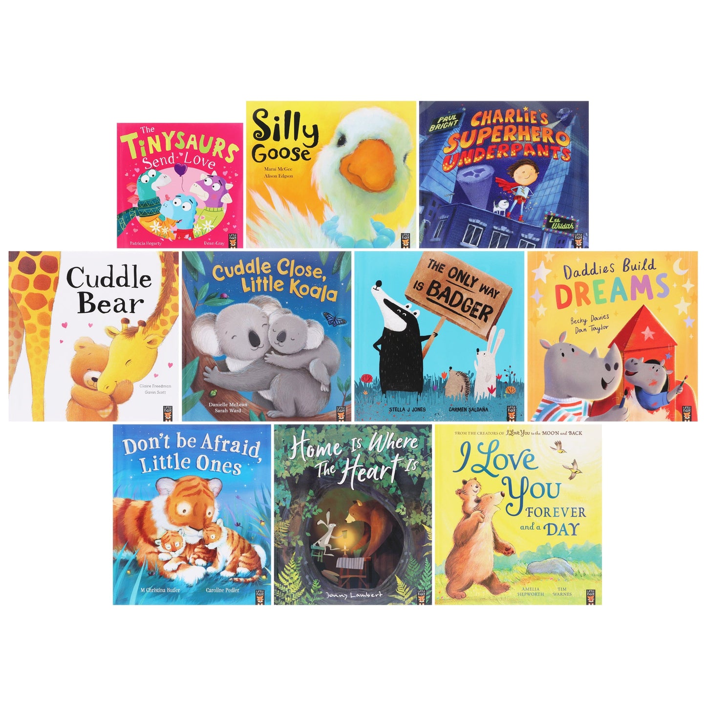 Love And Family Illustrated 10 Picture Books Collection Set - Ages 2+ - Paperback