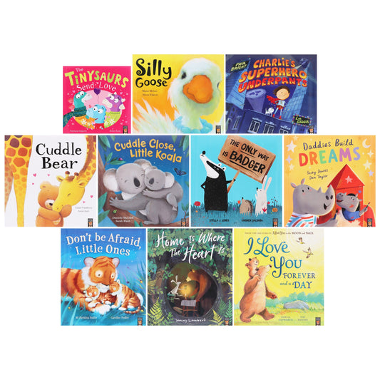 Love And Family Illustrated 10 Picture Books Collection Set - Ages 2+ - Paperback