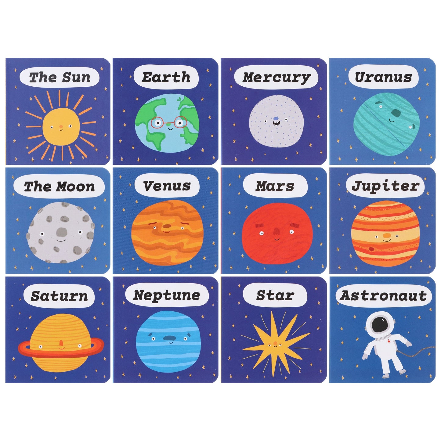 A Case of Space 12 Mini Books Collection Box Set - Ages 0-5 - Board Book