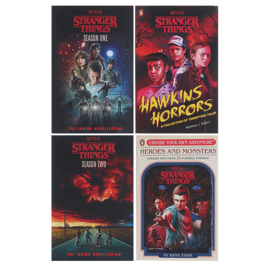 Stranger Things Collection 4 Books Set - Ages 7-14 - Paperback