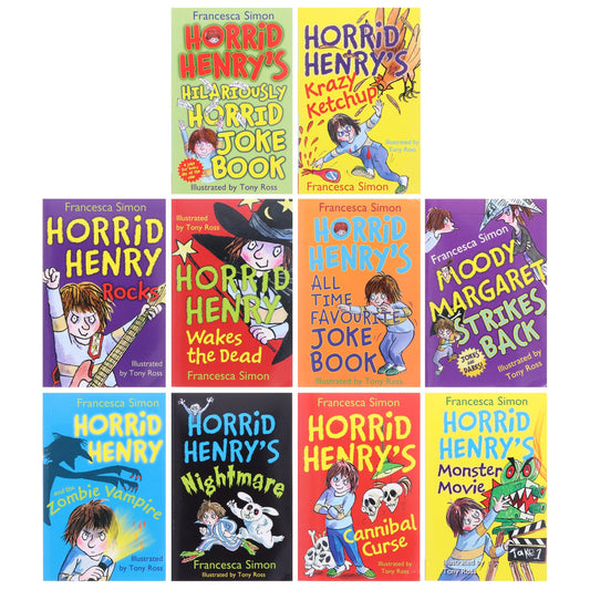 Horrid Henry 10 Books Collection Set by Francesca Simon - Age 6-11 - Paperback B2D DEALS Orion Children's Books