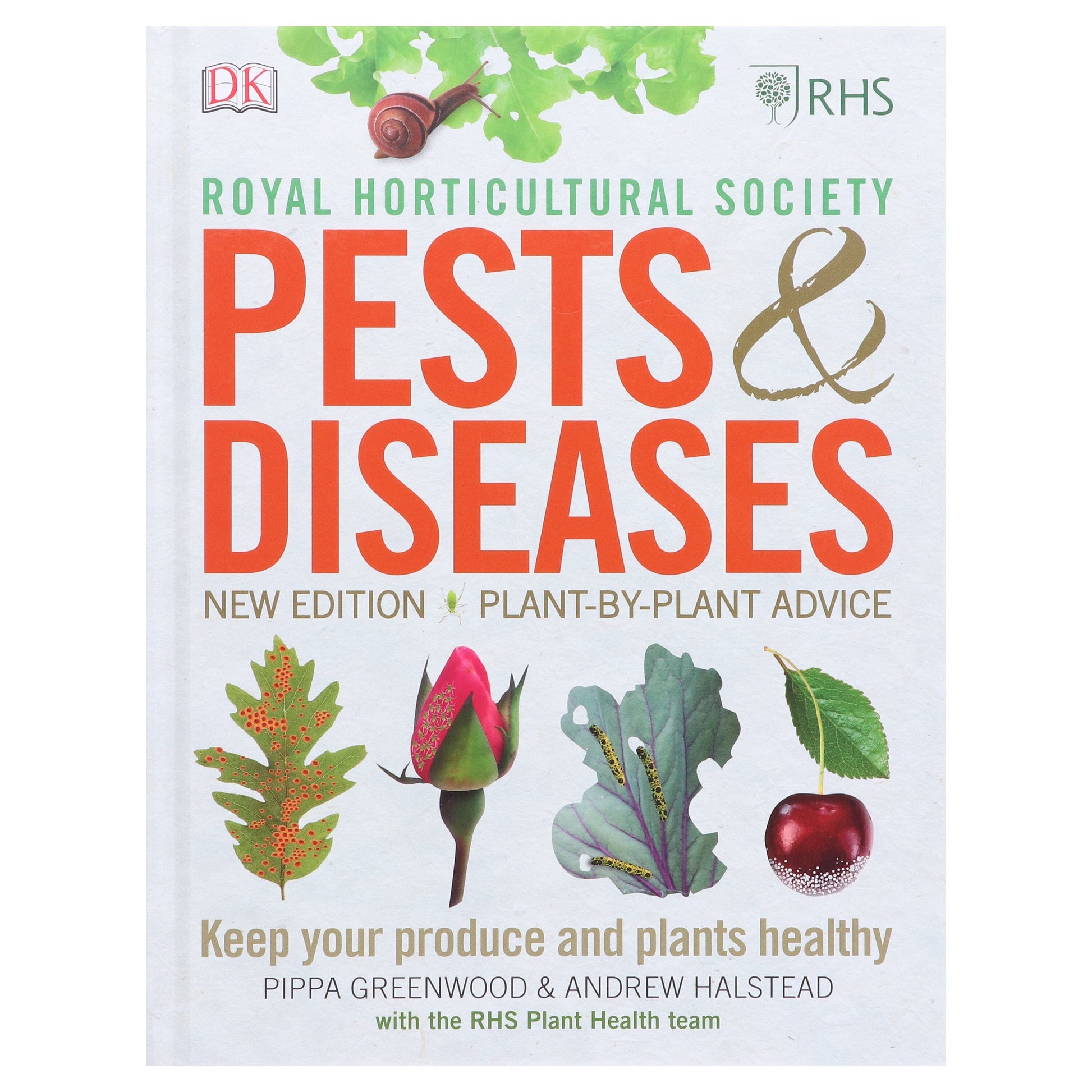 RHS Pests & Diseases: Plant-by-plant Advice By Pippa Greenwood & Andrew Halstead - Non Fiction - Hardback Non-Fiction DK