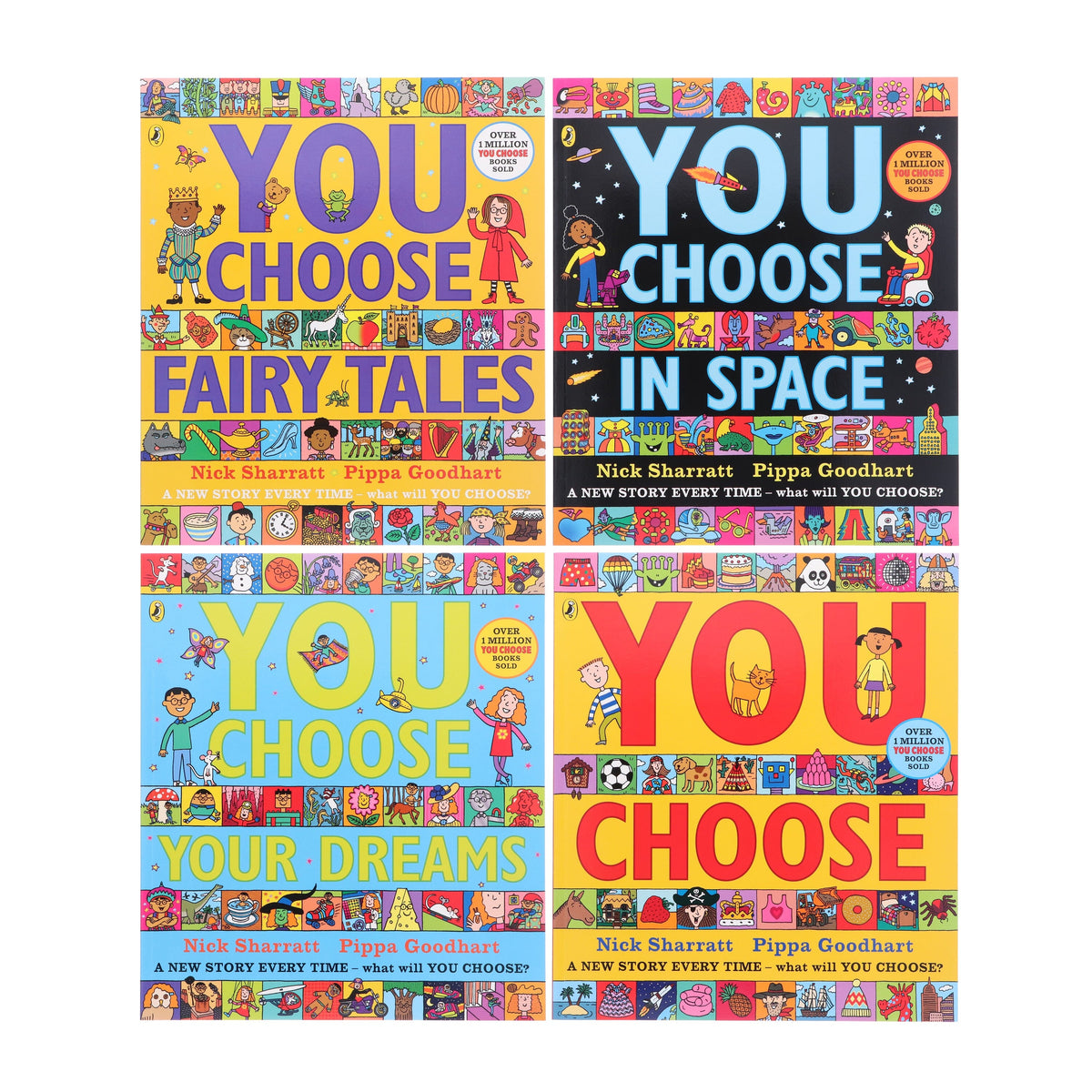 You Choose Series By Pippa Goodhart 4 Books Children's Collection Set - Age 3-7 - Paperback