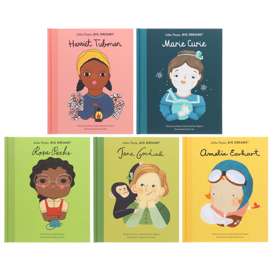 Little People, Big Dreams: Trailblazing Women 5 Books Gift Set by Maria Isabel Sanchez Vegara - Ages 5+ - Hardback 5-7 Frances Lincoln Publishers Ltd