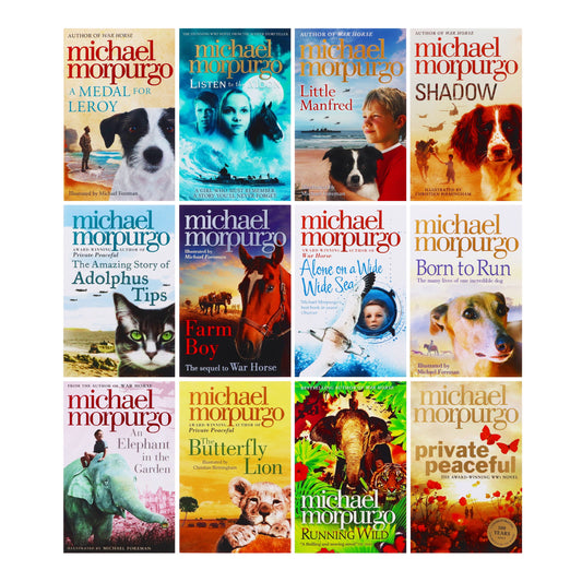 Michael Morpurgo 12 Books Collection Box Set - Ages 9+ - Paperback 9-14 HarperCollins Publishers